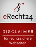 erecht24 siegel disclaimer rot